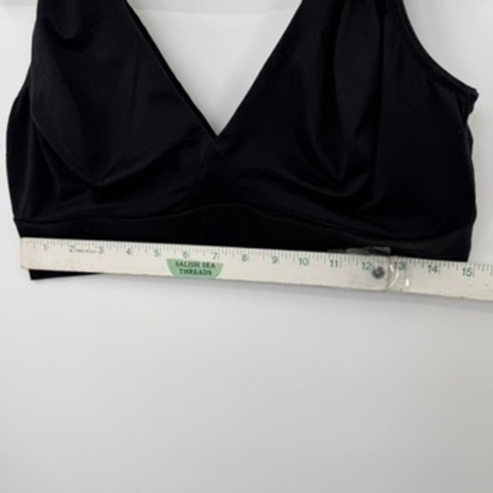 Soma Women XXL Embraceable Wireless UL Tailored Bralette Black Comfort Romantic - Picture 3 of 4